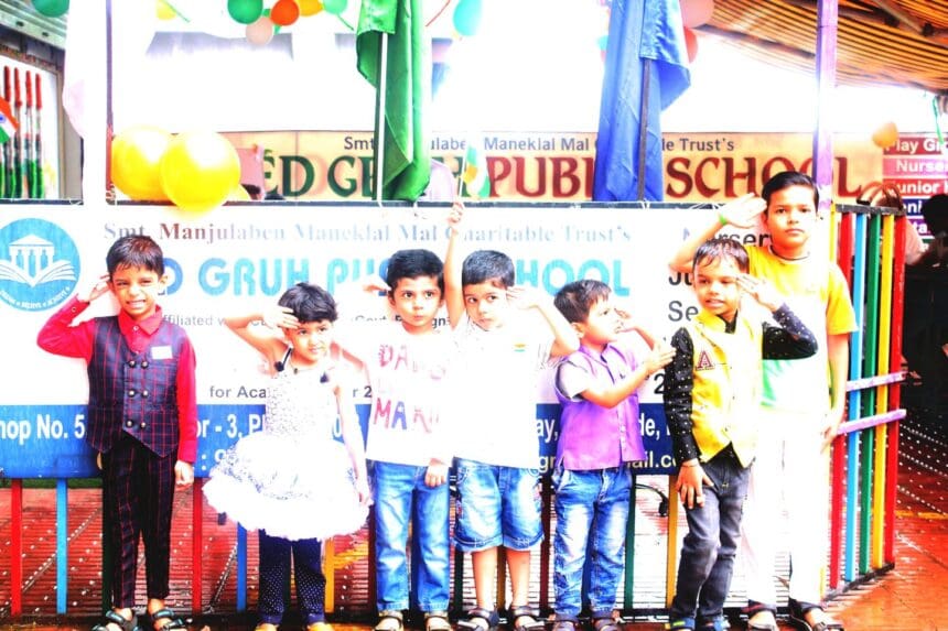 Ved Gruh Public School Marked Independence Day With Joviality And Enthusiasm